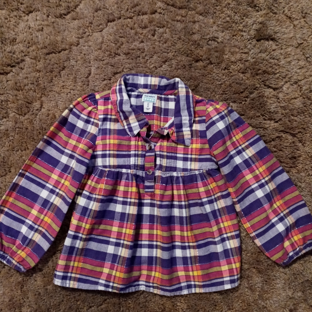 Purple & Pink Blouse